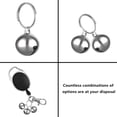 thumbnail image 5 of 24 juegos de cascabeles para gatos y perros, collar con colgante fuerte, cascabeles para perros y gatos, accesorios colgantes para mascotas (plata), 5 of 5