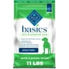 Blue Buffalo Basics Skin & Stomach Care Lamb and Potato Dry Dog Food for Adult Dogs, Grain-Free, 11 lb. Bag