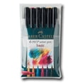 thumbnail image 2 of Faber-Castell Pitt Artist Pens- Basic Colors, Set of 6, Brush Nib, 2 of 3