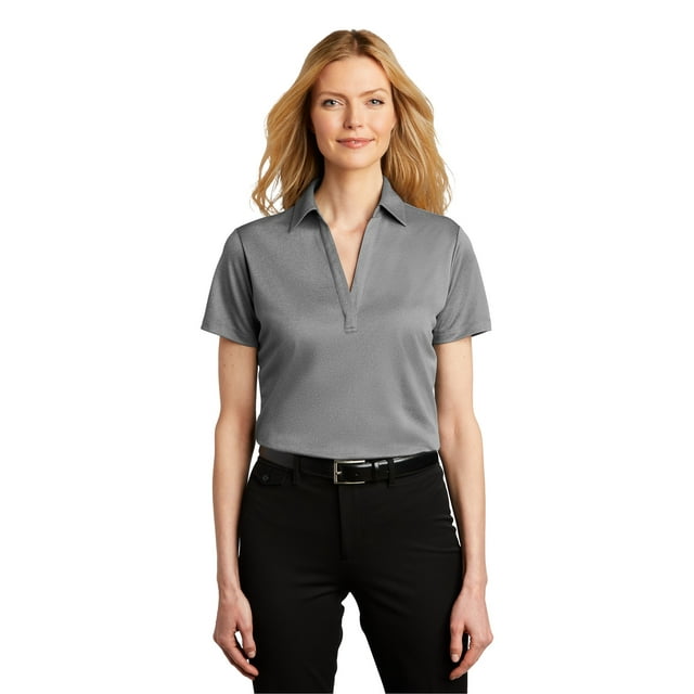 Port Authority Polo Performance en Soie Chinée pour Femmes - LK542
