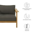 thumbnail image 2 of Wren Armchair in Natural Flint Gray, 2 of 10