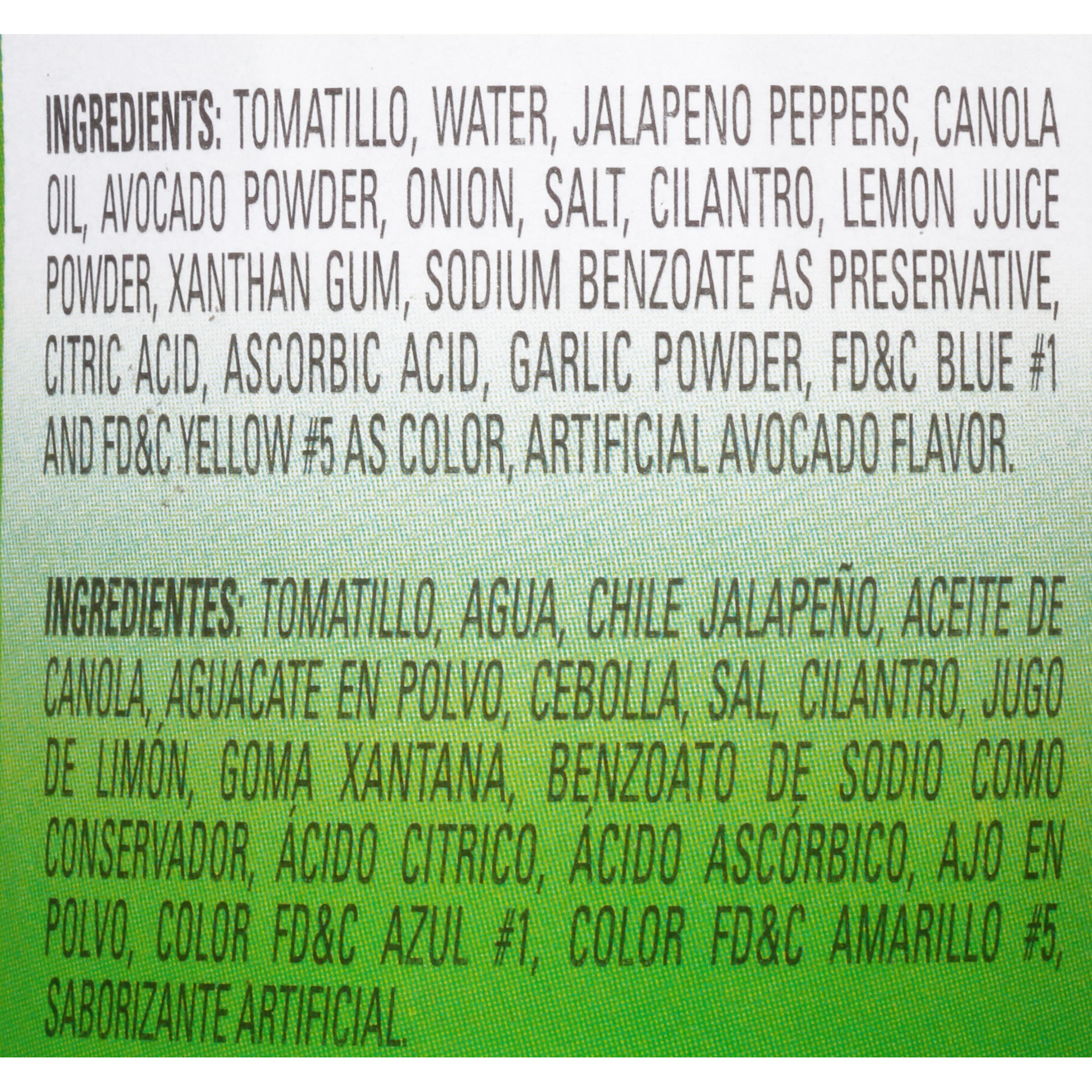El Mexicano® Salsa Guacamole Sauce 17.6 oz. Bottle - image 3 of 6