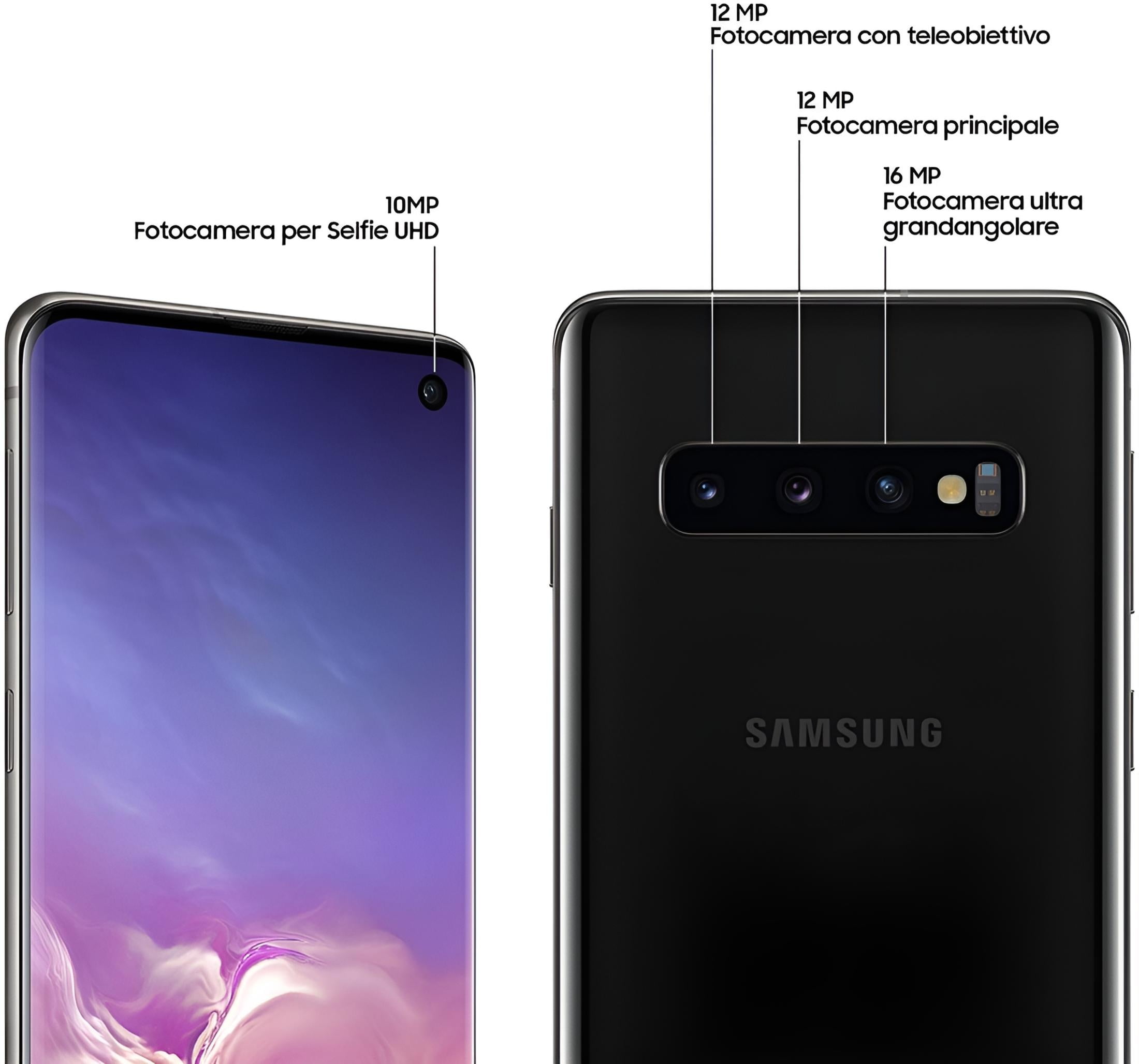 Galaxy S10 au SCV41 Prism Black 128 GB（Galaxy S10 Prism