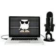 thumbnail image 3 of Blue Microphones Yeti (Blackout) Professional Multi-Pattern USB Mic Bundle, 3 of 8