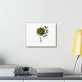 thumbnail image 3 of Scripture Walls Faith Sunflower Romans 5:1 Christian Wall Art Bible Verse Print Ready to Hang Unframed, 3 of 18
