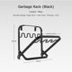 thumbnail image 1 of Estante De Basura Soporte plegable para bolsa de basura, accesorios para colgar para acampar, picnic (negro), 1 of 8