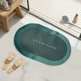 thumbnail image 1 of Bathroom Absorbent Quick-Dry Foot Mat | Non-Slip Soft Imitation Diatomite Rug | Polyester Carpet for Bathroom Bedroom Doorway | Modern Style | 16x24 Inch | Multiple Colors, 1 of 8