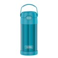 thumbnail image 1 of Botella de agua THERMOS FUNTAINER 12 oz/350 ml Teal Kids con pajita, 1 of 5