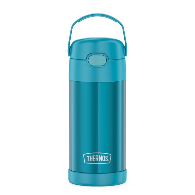 Botella de agua THERMOS FUNTAINER 12 oz/350 ml Teal Kids con pajita