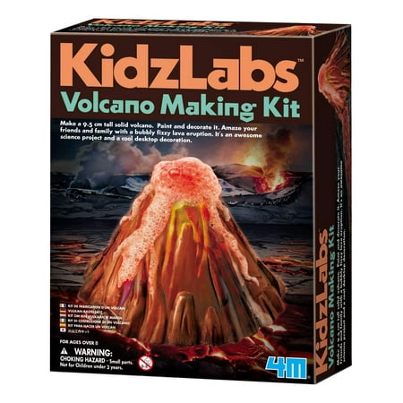 Volcano Making Kit, The Volcano Making Kit is a hands-on science project that creates a simulated erupting volcano. By