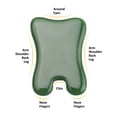 thumbnail image 4 of Jade natural Gua Sha Herramientas faciales para la cara, el cuello Eccomum Herramienta Guasha, 4 of 5