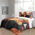 thumbnail image 4 of Naruto Duvet Cover Anime Characters Print Design Soft Microfiber Bedding Set With Zipper Children Teens Adult Double, 4 of 5