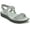 Light Grey/Off White, variant on Womens Seaside Water Ready Ankle Strap Slingback Wedge Sandals