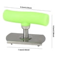 thumbnail image 4 of Herramienta Abridor Botellas Tapa Botella Manual Ajustable Gadget () Verde, 4 of 4