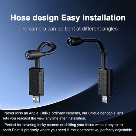 3-pack 1024P mini cameras. AP hotspot for offline real-time view, flexible lens, motion detection, easy to install for indoor use.