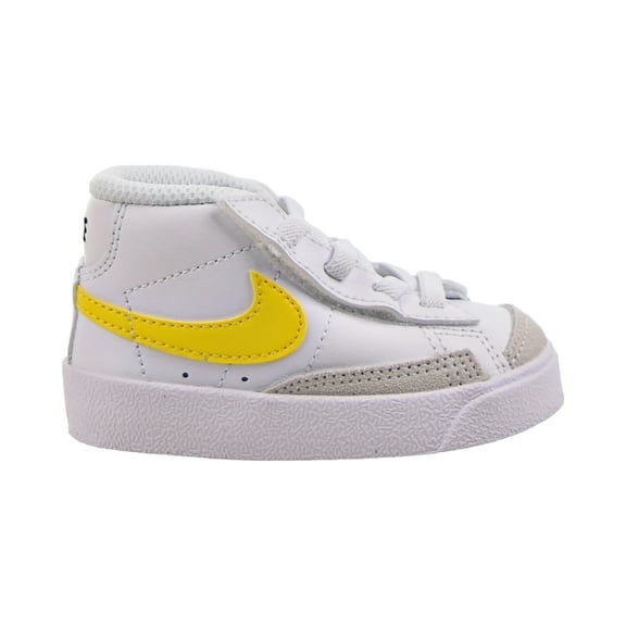 Toddler's Nike Blazer MID '77 White/Vivid Sulfur-Pecan (DA4088 103) - 4