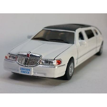 Kinsmart 1999 Lincoln Town Car Stretch Limousine Limo 1:38 Diecast Model (Best Lincoln Town Car)