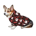 thumbnail image 6 of Uemuo Red Hot Chili 1 for Winter Dog Hoodie Sweatshirts with Pockets Warm Dog Clothes for Small Dogs Chihuahua-Medium, 6 of 8