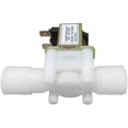 thumbnail image 2 of 2 válvulas solenoides de plástico de 12 V y 1/2 pulgada, magnéticas, para agua y aire, normalmente cerradas, 2 of 5