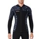 thumbnail image 1 of Soidarity DIVE SAIL 1.5MM Traje de neopreno Tops Térmico Mantener caliente Trajes de neopreno de manga larga Trajes de buceo para aeróbic Deportes acuáticos hombre gris L, 1 of 6