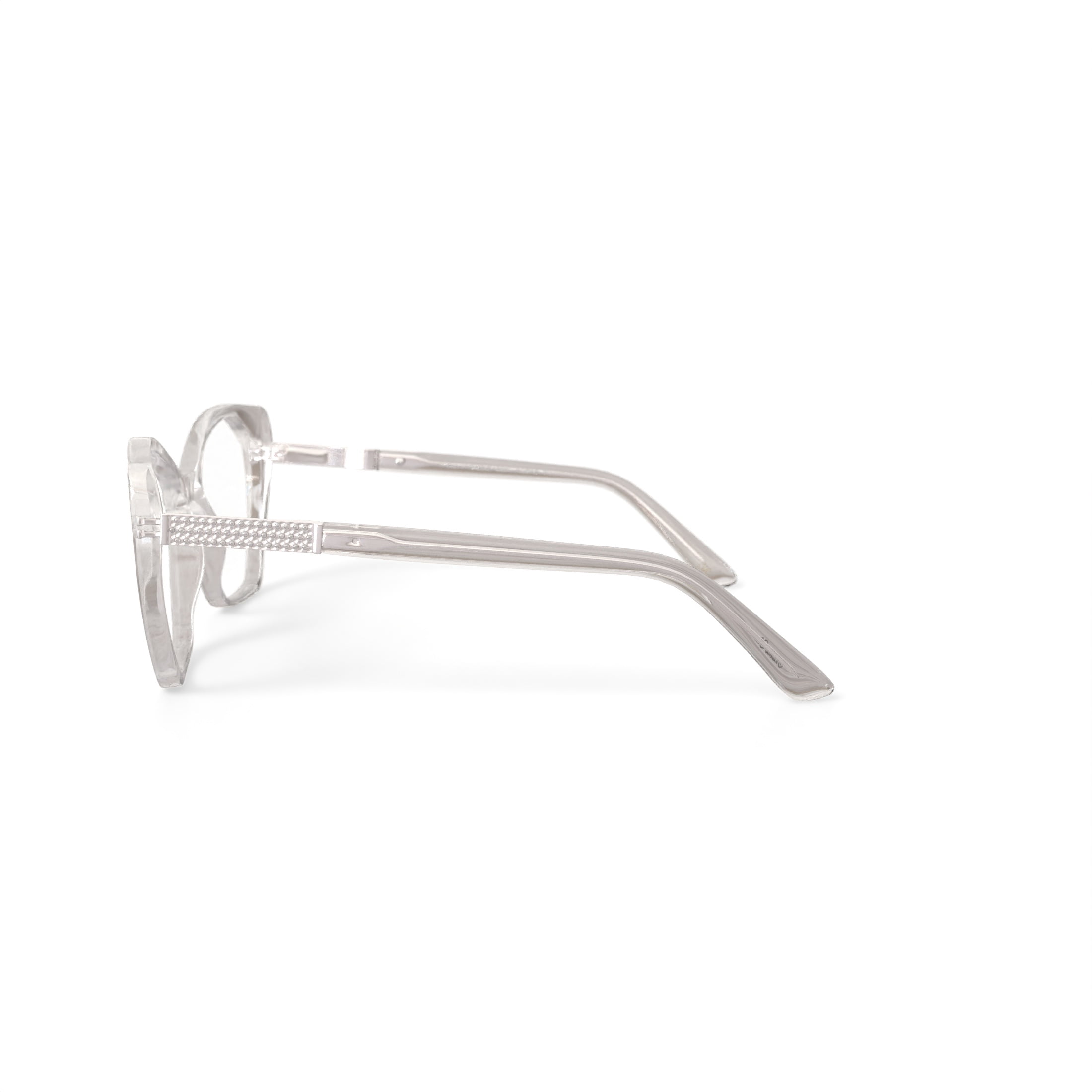 Sophia Loren Women's H06Z Cat Eye Prescription Eyeglasses with Case, Champagne