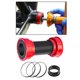 thumbnail image 5 of Soporte inferior de bicicleta de lujo bicicleta de carretera ajuste soportes inferiores cigüeñal componente de reparación de bicicletas rojo Macarena soporte inferior de bicicleta, 5 of 8