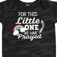 thumbnail image 4 of Inktastic For This Little One We Have Prayed Boys or Girls Baby Bodysuit, 4 of 5