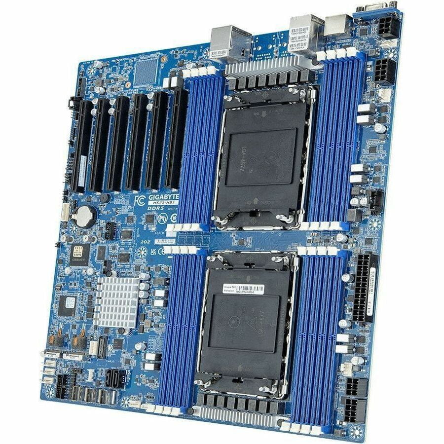 Gigabyte MS73-HB1 Server Motherboard - Intel C741 Chipset - Socket LGA-4677 - Extended ATX