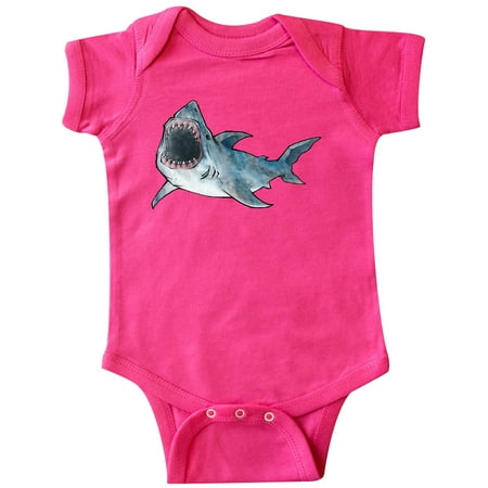 

Inktastic Great White Shark Gift Baby Boy or Baby Girl Bodysuit