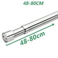 thumbnail image 2 of BESTYASH 1Pcs Tringle de Placard Extensible Réglable et Télescopique 48-80cm, 2 of 8