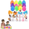 thumbnail image 5 of 12/24/36 Pack Prefilled Easter Eggs with Slow Rising Toys Easter Eggs Filled for Egg Easter Party Favors for Kids Boys Girls Easter Basket Stuffers Party Toys, 5 of 5