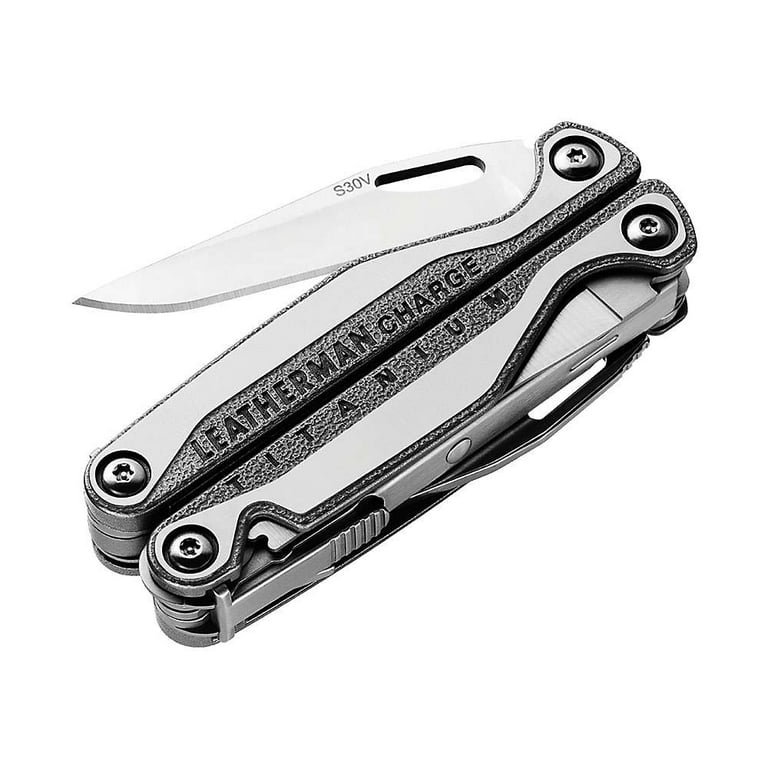 LEATHERMAN, Charge Plus TTi Titanium Multitool with Scissors