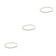 thumbnail image 4 of Sonducket Tobillera Brillo Diamante de imitación Oro Plata Bling Adorno de moda Regalos para el día de San Valentín Pulseras de tobillo para Type1 NO1, 4 of 6