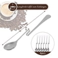 thumbnail image 3 of Transemion 6pcs/set Professional Grade Long Drink Spoons Stylish And Versatile Convenient Stainless Steel, 3 of 6