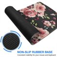 thumbnail image 6 of Long Mouse Pads for Desk,Pioneer Flower Floral Print Pattern Desk Mats on Top Of Desks, Desk Mouse Pad Extra Large with 3mm Non-Slip Base and Stitched Edge for Gaming,Office,Work,Home 31.5"x11.8", 6 of 6