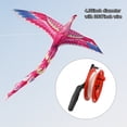 thumbnail image 3 of Vogacara Flying Kite Lines Ballbearing Red Winder Exquisito hecho a mano de forma redonda White String Board Outdoor Cord Tools Twisted Juegos de césped Vogacara  WJ2023-00B, 3 of 6