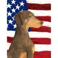 thumbnail image 1 of Caroline's Treasures American 2-Sided Polyester 15 x 11 in. Garden Flag, 1 of 7