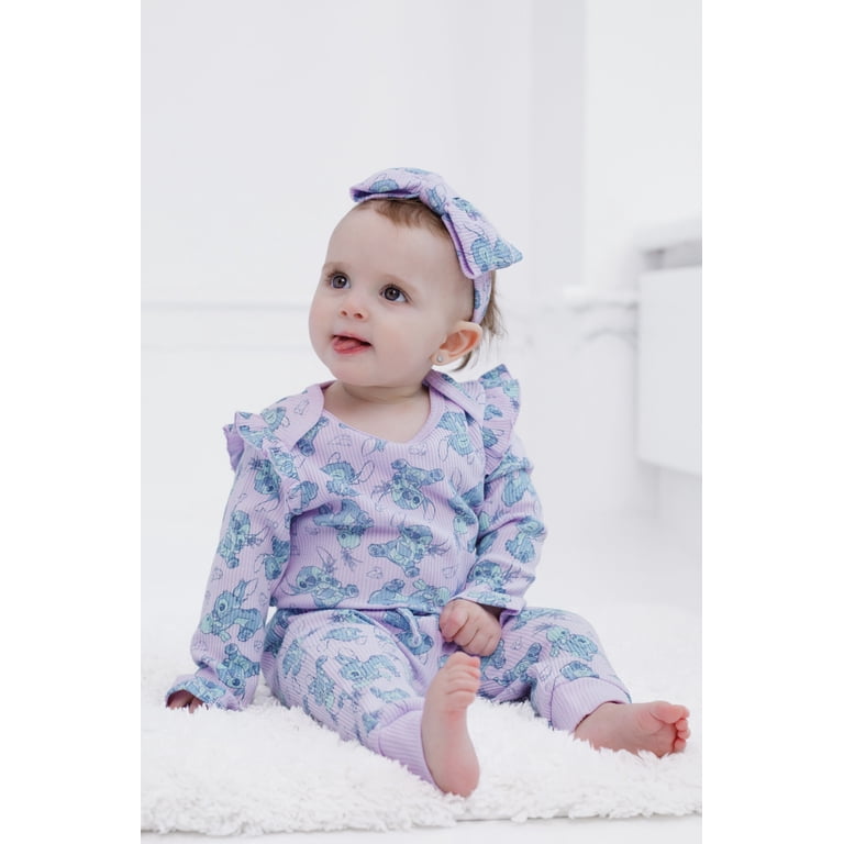ribbed bodysuit baby set outfit