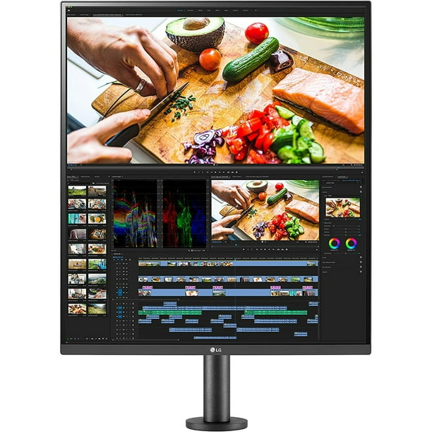 LG 28MQ780- Monitor Bundle - Inch monitor risers for IT - Walmart