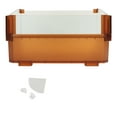 thumbnail image 2 of Oubit Clear Turtle Tank,Glass Turtle Tank Thickened Glass Turtle Tank Turtle Habitat State-of-the-Art Design, 2 of 9