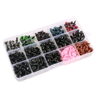 MAGIMODAC 16 Pcs 6 Color Plastic Safety Eyes 9mm 12mm 14mm 16mm