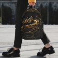 thumbnail image 2 of Disketp Golden Dragon Tattoo Art Mochila Escolar de 15 Pulgadas, Mochila Ligera para Estudiantes, Viajes y Trabajo, Cómoda y Resistente para el Uso Diario, 2 of 6