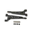 thumbnail image 1 of Vogacara Brazos superiores traseros de aluminio para 1/14 MJX Hyper Go 14210 14209 brazos superiores traseros de aluminio de alta resistencia Kits de construcción modelo Negro, 1 of 6