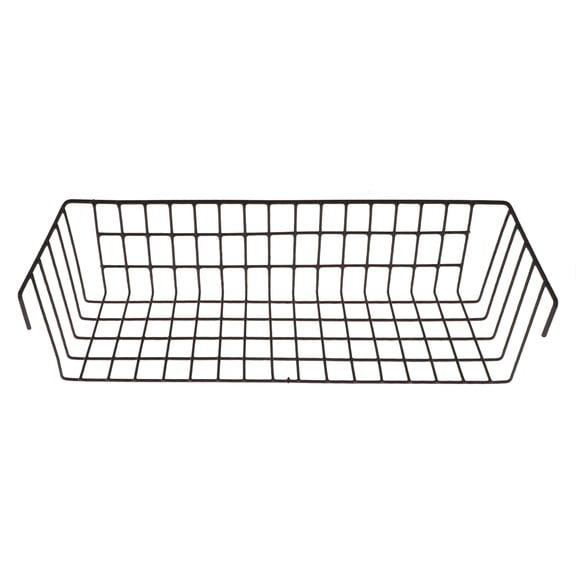 KHBUAB Easy Install Black Wall Shelf Iron Storage Rack for Organizing Seasonings