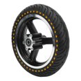 thumbnail image 1 of Electric Scooter Tire Hub Set,  Front Wheel Flexible Adjustment  For Maintenance Yellow, 1 of 8