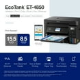 thumbnail image 6 of Epson EcoTank ET-4850 Wireless All-in-One Cartridge-Free Supertank Printer with Scanner, Copier, Fax, ADF and Ethernet, 6 of 8