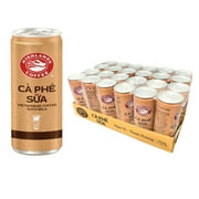 Highlands Coffee Vietnamese Ice Coffee With Condensed Milk C Ph Sa 7.9 Oz x 24 Cans Coffee Can Rich Coffee Taste