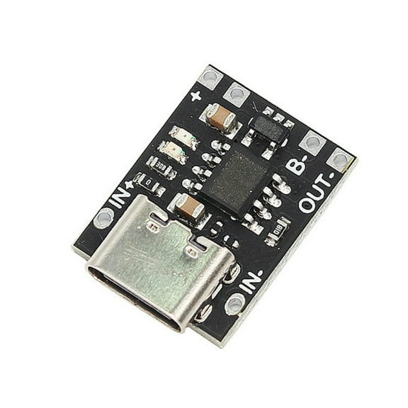 TP4057 1A 3.7V Type C USB Ultra-Small Lithium Battery Charging Panel 1A Ternary Lithium Battery 3.7V 4.2V Charger Module