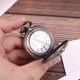 thumbnail image 5 of Reloj de bolsillo vintage con diseño de locomotora para amigos (marrón), 5 of 5