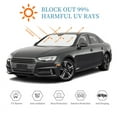 3D Render Hexagon Abstract Car Windshield SunshadeFront Auto Car
